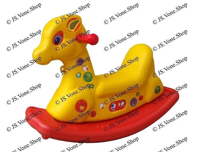 Kuda kudaan / Jungkat Jungkit / Ayunan Plastik - Rocking Horse Mainan - hmHVeU