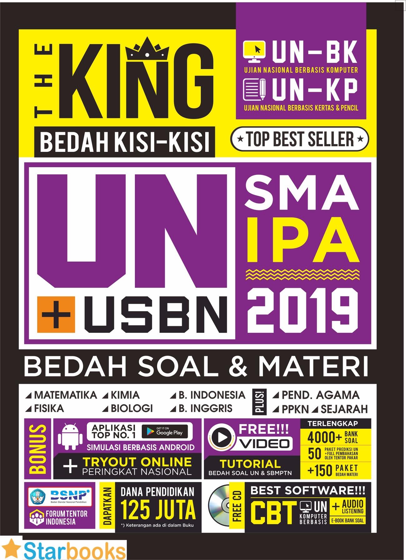 THE KING BEDAH KISI2 UN SMA IPA 2019 & CD
