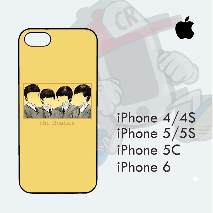 Casing Custom Case Cover Hard Case iPhone 7 Plus The Beatles Vektor Case