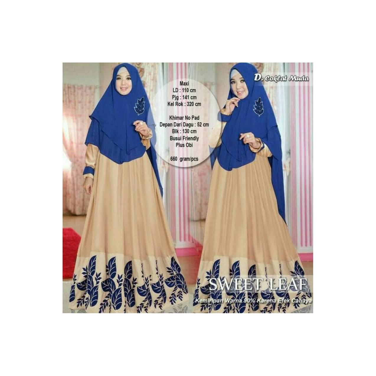 xxl xl jumbo big size syari'i maxy gamis baju pesta muslim elegan set