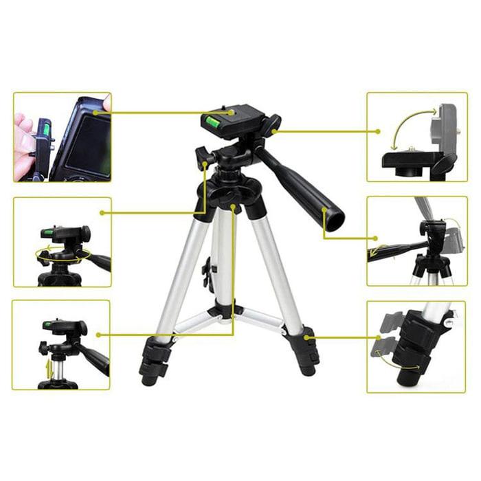 Best Seller!! Tripod Mini Profesional Untuk Kamera Digital U002F Gopro U002F Xiaomi Yi - ready stock