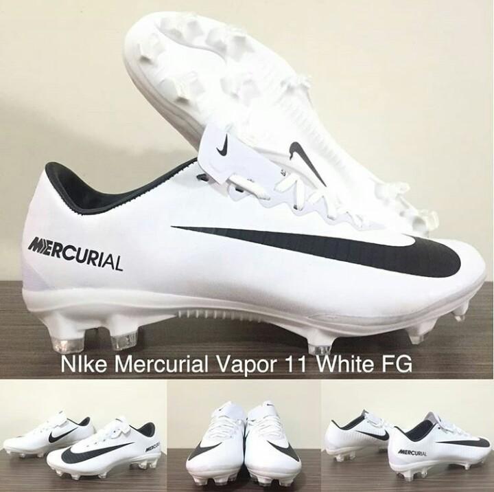 SEPATU BOLA NIKE MERCURIAL VAPOR 11 WHITE FG