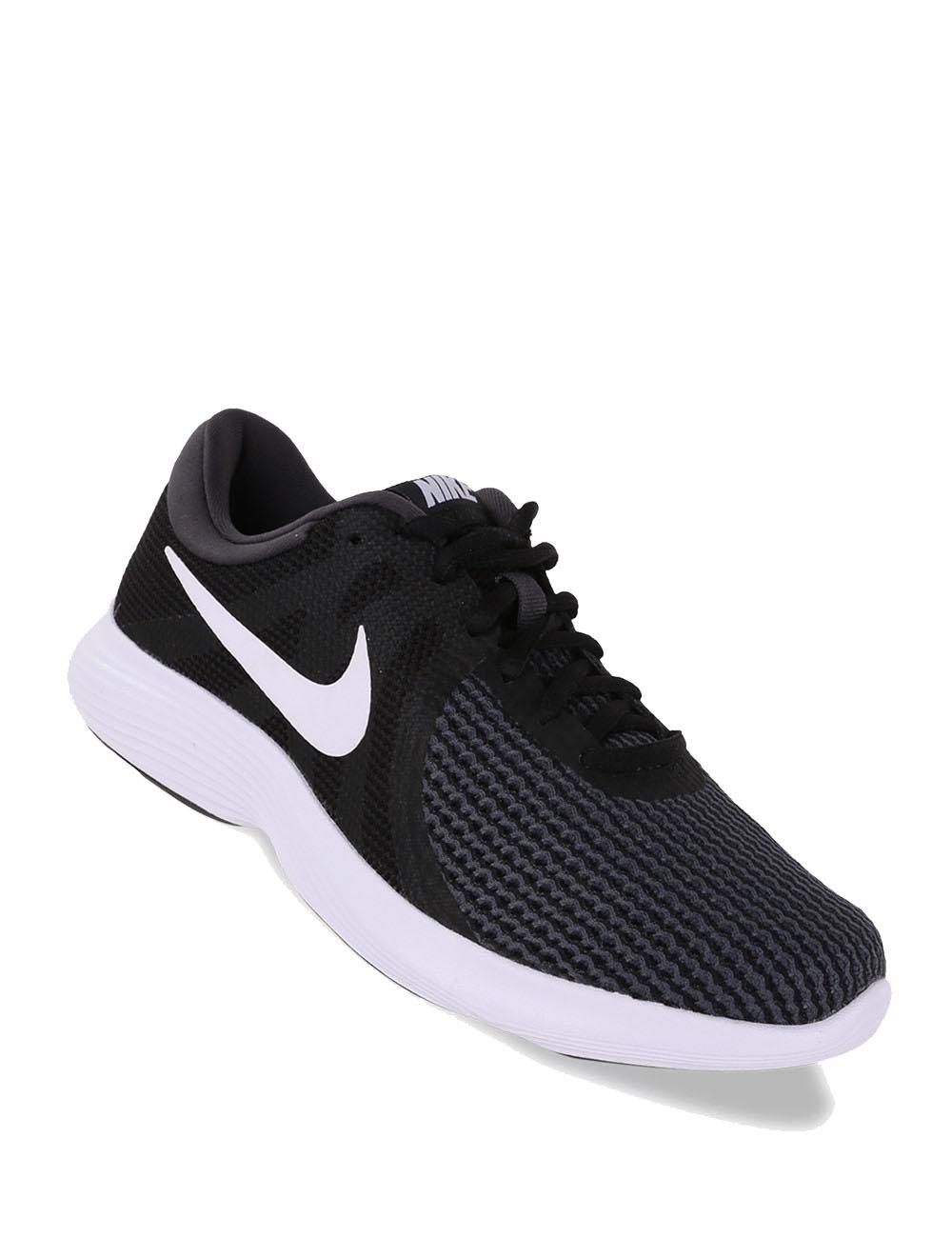 NIKE Revolution 4 - Sepatu Pria - Hitam