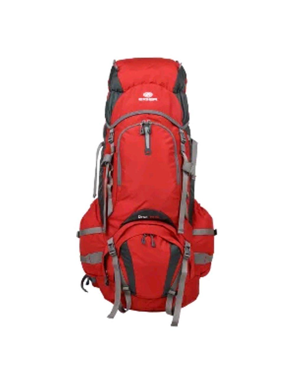 Eiger Tas Gunung Pria Classic Dyno 75L - Merah Abu