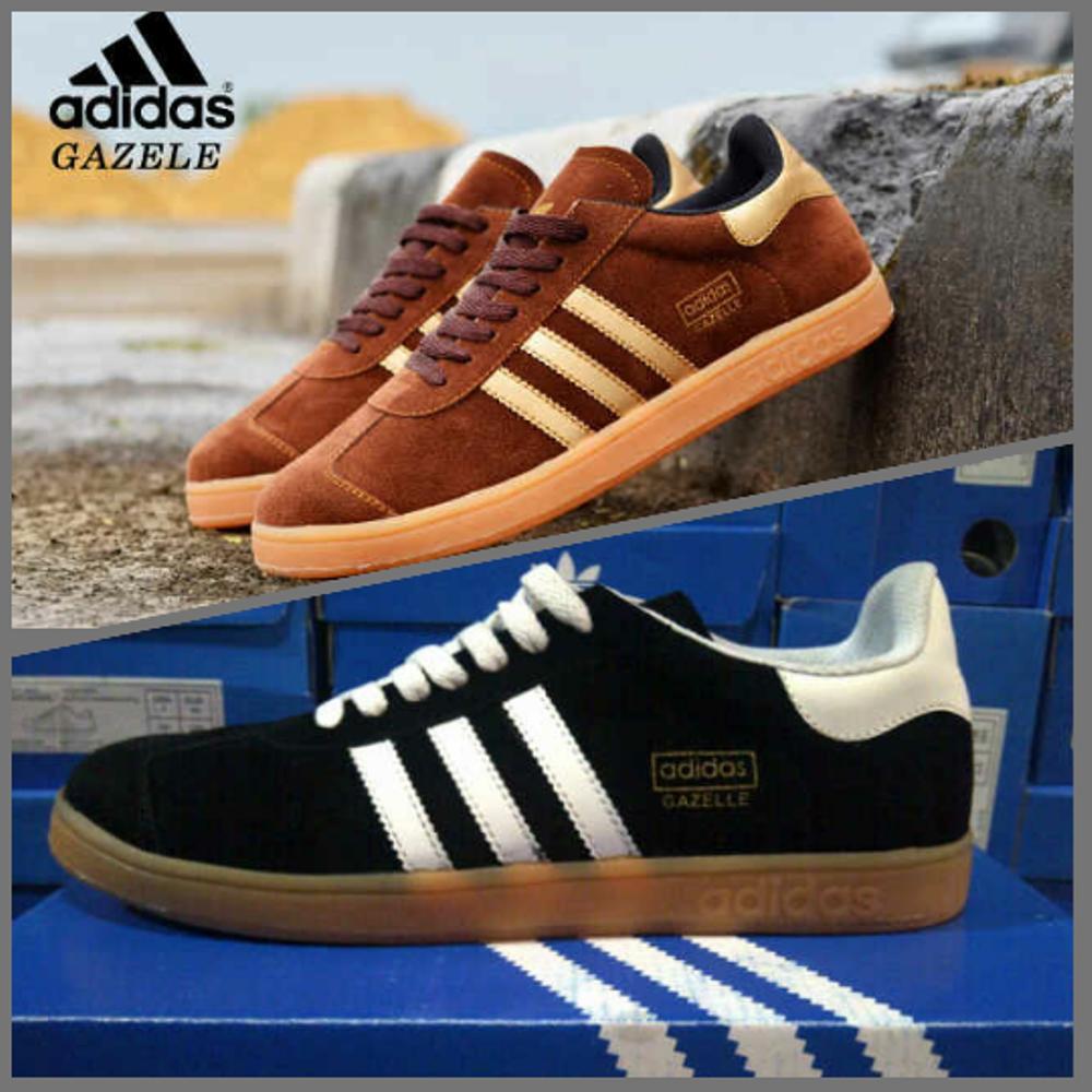 Jual Sepatu casual pria adidas gazelle sol gum Fashion