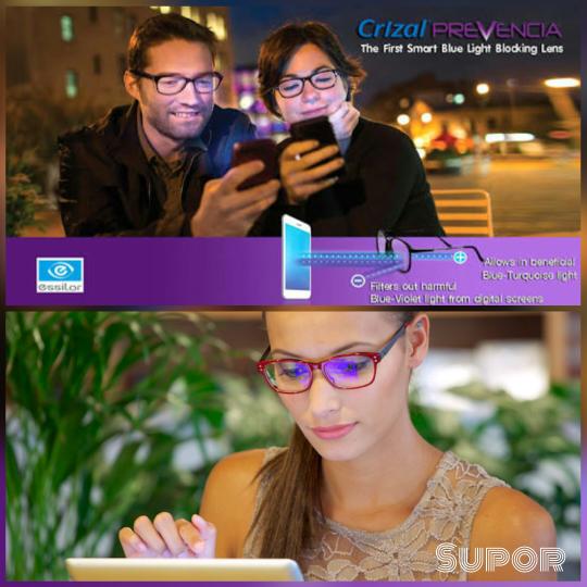 PROMO Lensa Essilor Anti Radiasi Blue Ray Kacamata HP TV UV Prevencia