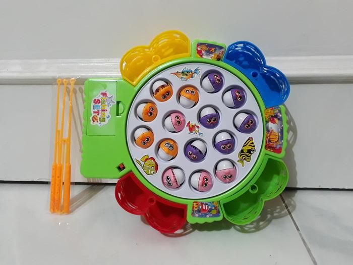 Harga Spesial!! Mainan Pancingan Memancing Ikan Fishing Game Dos Murah - ready stock