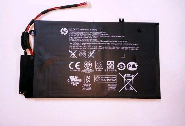 Baterai Battrey Original HP Envy4 Envy 4-1117NR 4-1043CL TouchSmart 4-1000 EL04XL HSTNN-IB3R