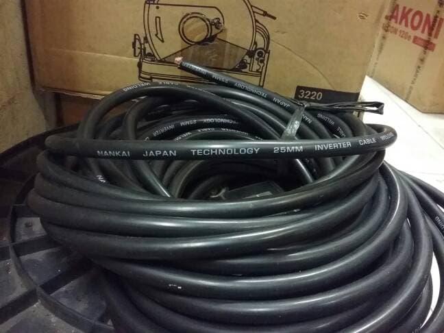 KABEL LAS INVERTER 25 MM NANKAI METERAN MURAH / WELDING CABLE