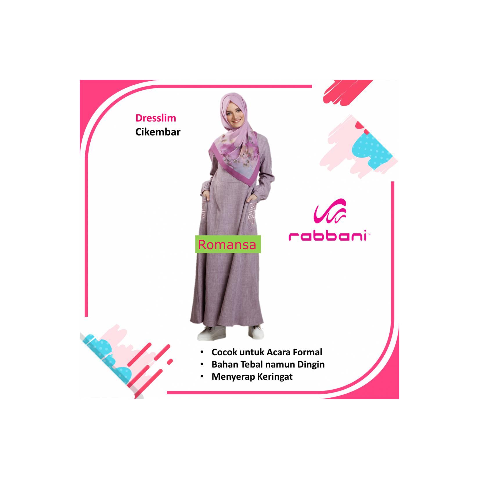 Baju Gamis RABBANI - Lavender