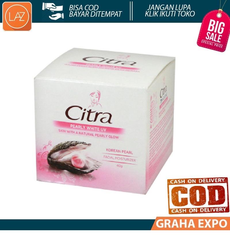 Citra Hazeline Korean Pearly White UV 40Gr Cream Wajah Krim Muka Laz COD Graha Expo