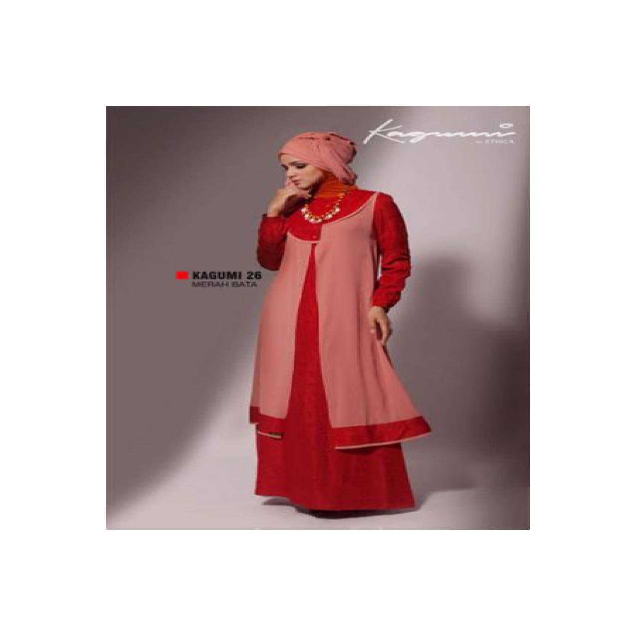 Busana muslimah modern/gamis dewasa Ethica Kagumi 26