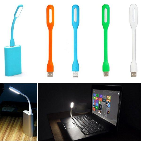 Lampu Led Usb Portable Flexible Lampu USB LED Light Lamp Laptop Notebook Portable Fleksibel Flexible senter flashlight Model XIAOMI Komputer Powerbank PB sikat emergency