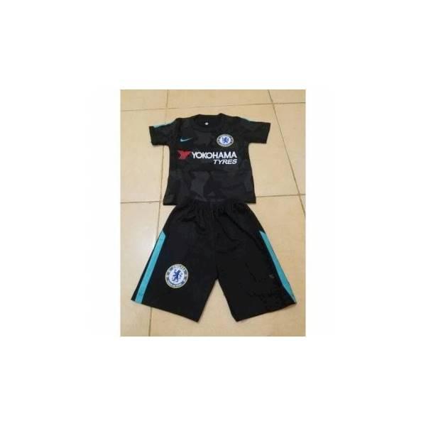 SETELAN KAOS BAJU BOLA BAYI CHELSEA 3RD 2017/2018