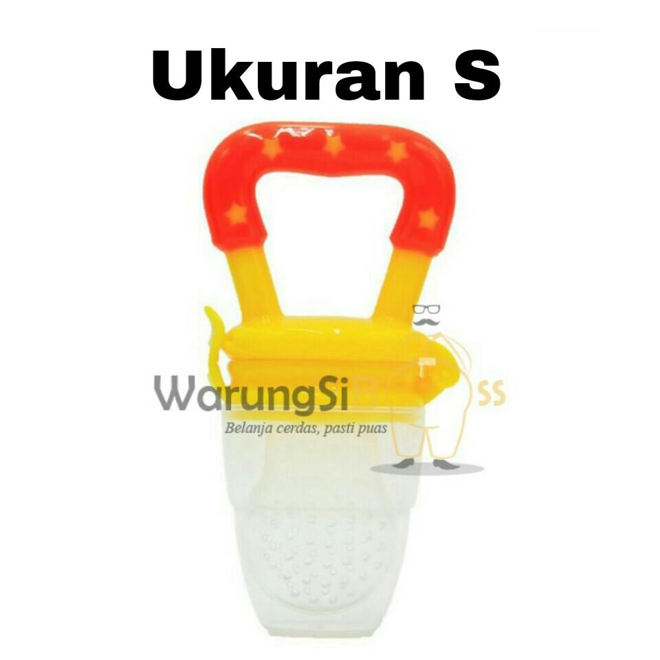 WarungSiBoss 1 Pcs Empeng Buah Bayi Ukuran S / Dot Buah Bayi / Empeng Dot Buah / Fruit Pacifier / Baby Food Feeder - Ukuran S