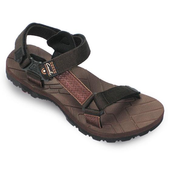 CARVIL Sandal Sponge Gunung Man GOODWIN-GM BLACK BROWN