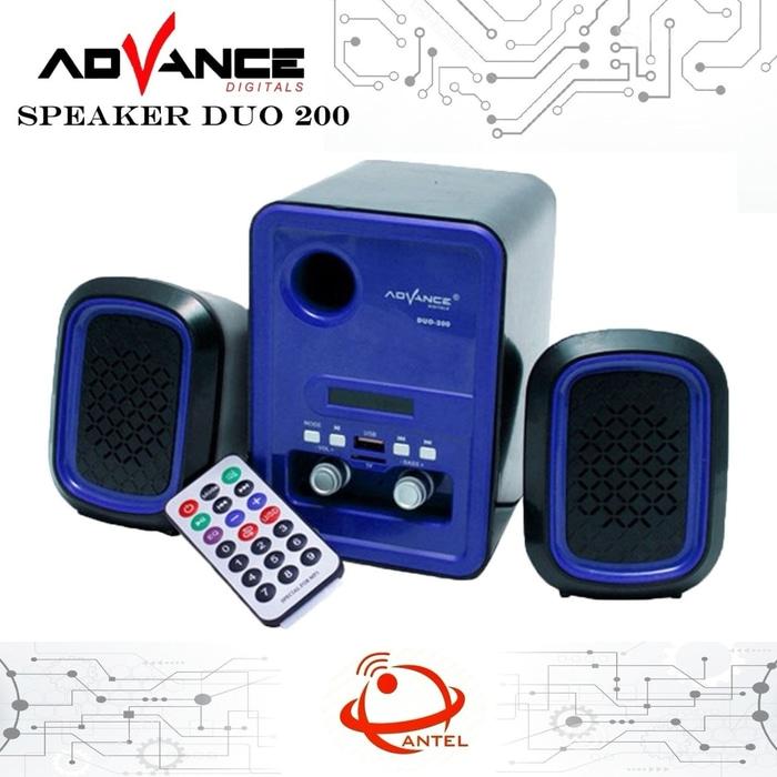 Speaker Advance Duo 200 Speaker Portable USB Audio Komputer - Speaker - Audio - Elektronik Terbaru - Speaker Aktif - Best Seller - Speaker Usb - Speaker Laptop - Speaker Murah - Speaker Portabel