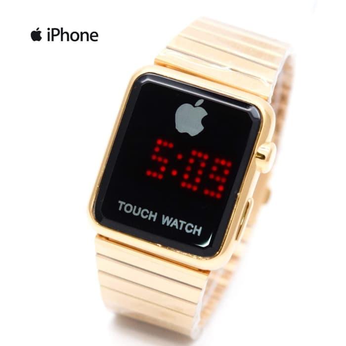 New !!! Jam Tangan Iphone Watch Touch Digital Rantai High Quality trend 2019/jam tangan wanita masa kini/jam wanita terbaru/jam tangan asli/jam tangan fashion/jam tangan anti air/jam segala usia/jam segala masa/jam ori