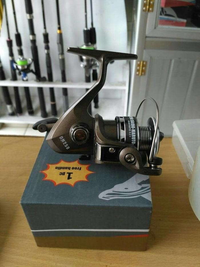 reel pancing daido naruto spin dn 250 murah laris