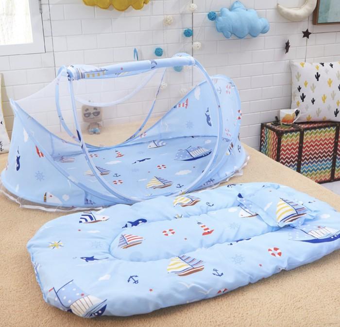 Kl 15A KELAMBU BAYI Musik Series 3in1 Dengan Kasur Dan Bantal by MEGAHOME