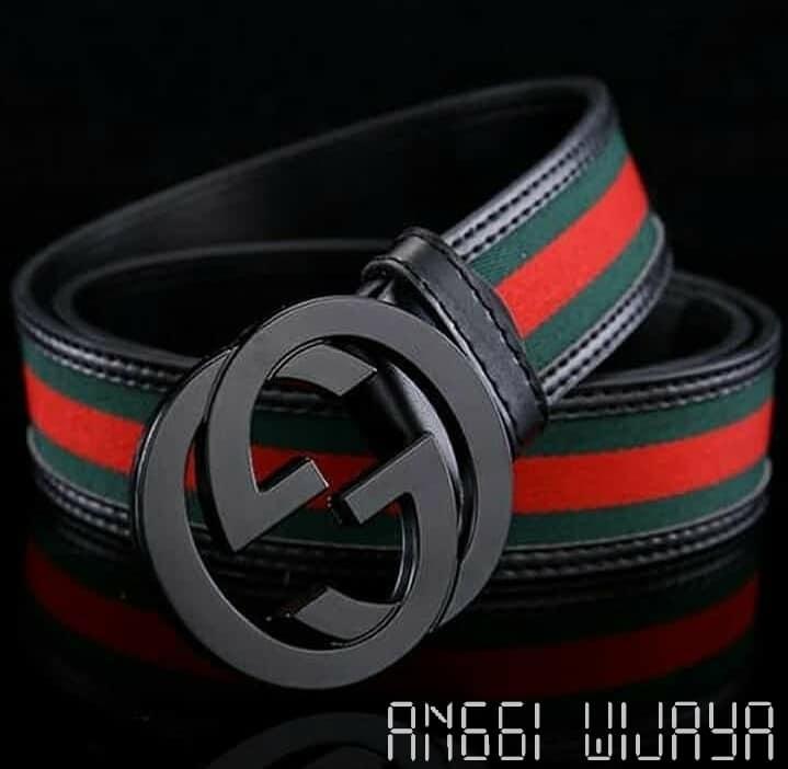 IKAT PINGGANG GESPER BELT PRIA/WANITA KULIT IMPORT JAMAN SEKARANG GC02AW