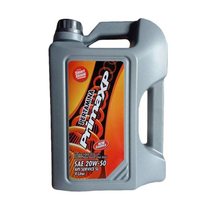 Pertamina Prima XP 20W-50 Oli Mobil Mesin Bensin 4 Liter
