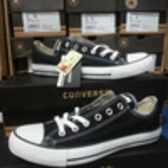 Promo Termurah Sepatu Converse All Star Chuck Taylor Black Low Gratis Ongkir