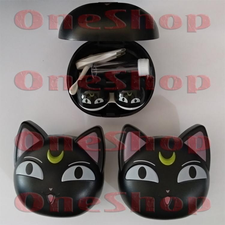 Tempat Softlens Unik &Lucu Kharakter Kucing Hitam