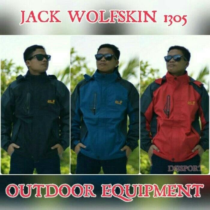JAKET GUNUNG OUTDOOR JWS JACK WOLFSKIN 1305 WATERPROOF #CONSINA #EIGER