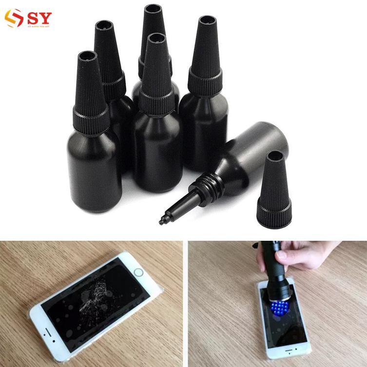 Begitu Muda 10 Ml Cepat Fix Sinar UV Perbaikan Restore Alat Glue Sticky Welding Hitam Baru-Internasional