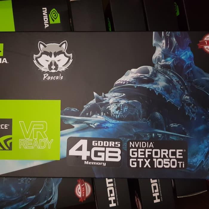 VGA RASCALS GTX1050Ti 4GB DDR5 128bit