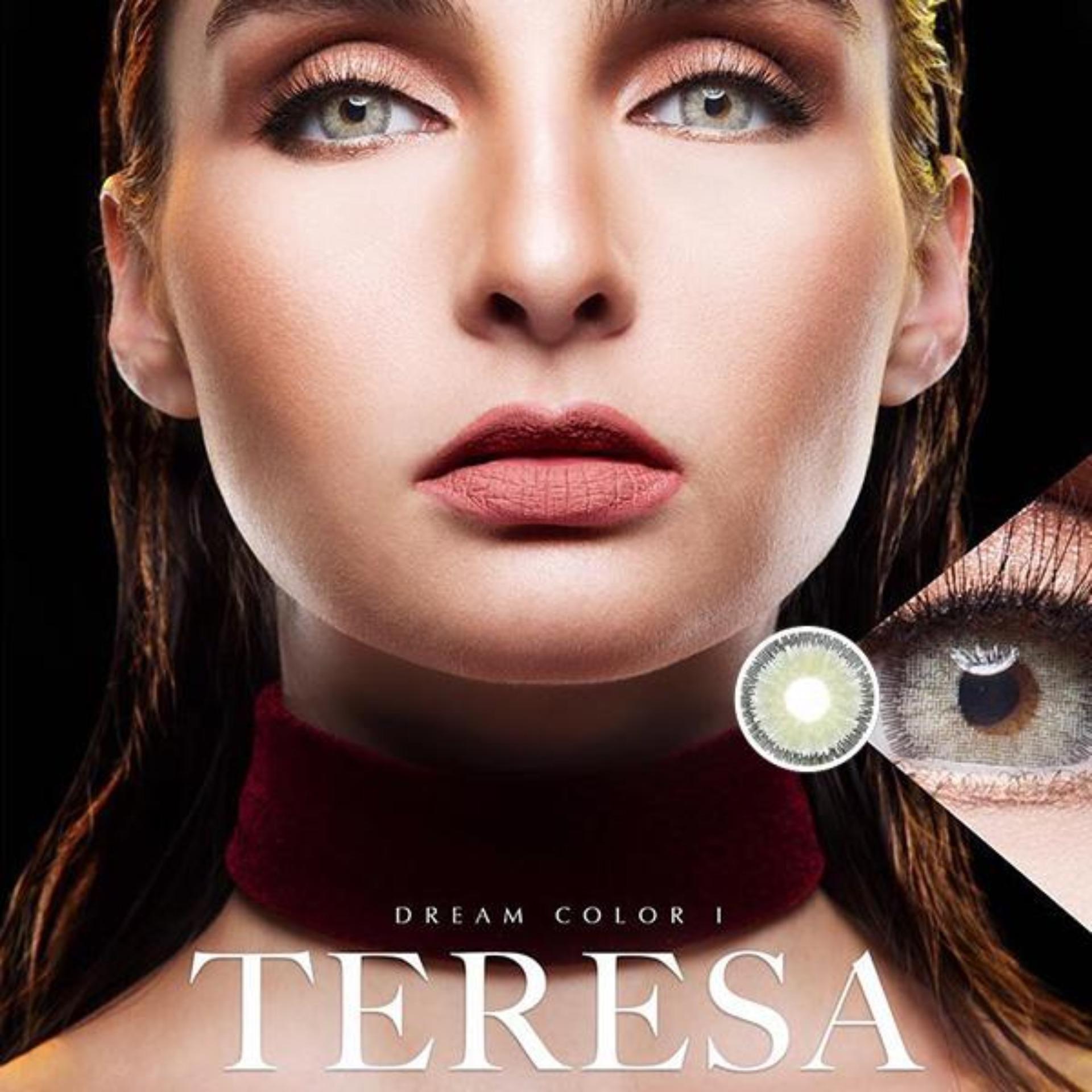 Teresa Softlens Dream Color + Free Lenscase - Gray