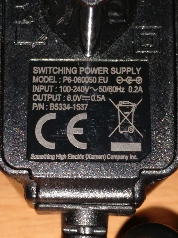 Adaptor Timbangan Digital ALEXA 60KG 150KG 300KG 600KG Output 6V 0.5A