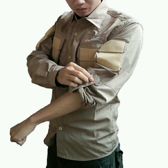 BAJU LAPANGAN|KEMEJA GUNUNG PRIA|TACTICAL OUTDOOR|FASHION ARMY