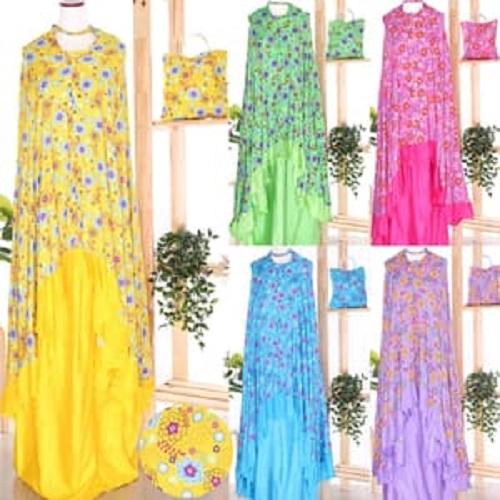 Mukena Bali Naura, Ecer / Mukena motif / Motif Lucu / Modern / Motif Kekinian / Mukena Dewasa / Nyaman