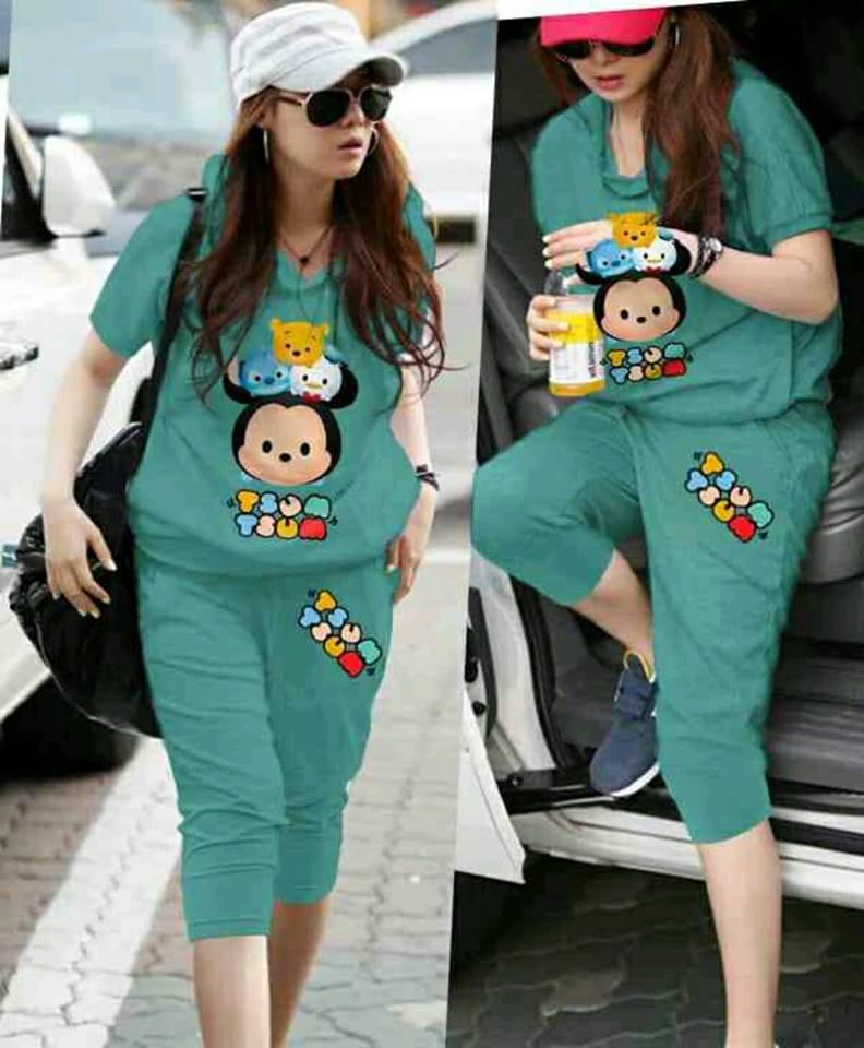 SETELAN SPORT SET WANITA JUMPSUIT WANITA BAJU CELANA WANITA STELAN TSUM TSUM (HARGA GROSIR BAJU DAN CELANA) SETELAN SPORT SET WANITA JUMPSUIT WANITA BAJU CELANA WANITA STELAN TSUM TSUM (HARGA GROSIR BAJU DAN CELANA)