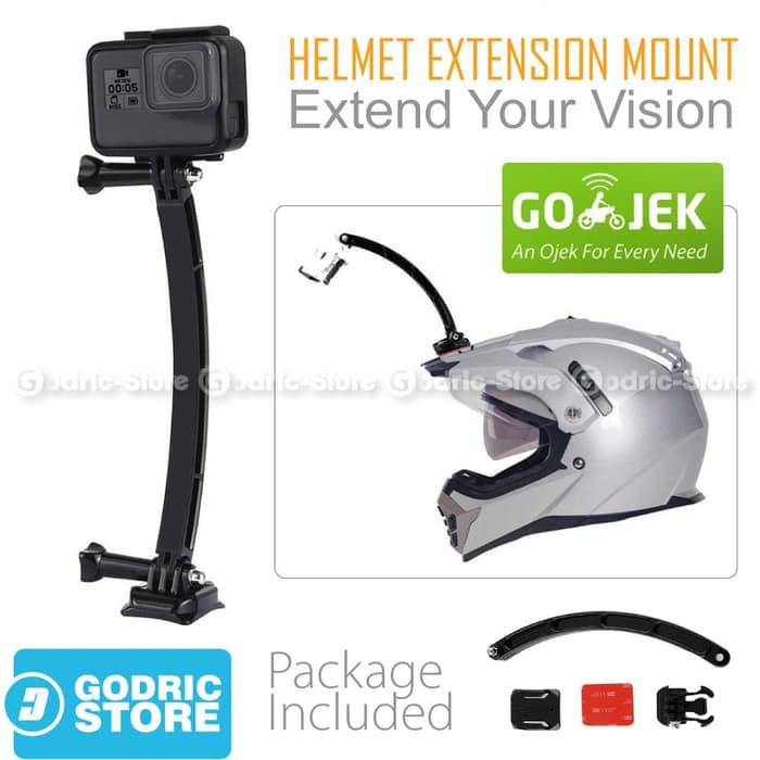 GoPro Helmet Extension Arm Kit for GOPRO, BRICA B-PRO & Xiaomi Yi Camera