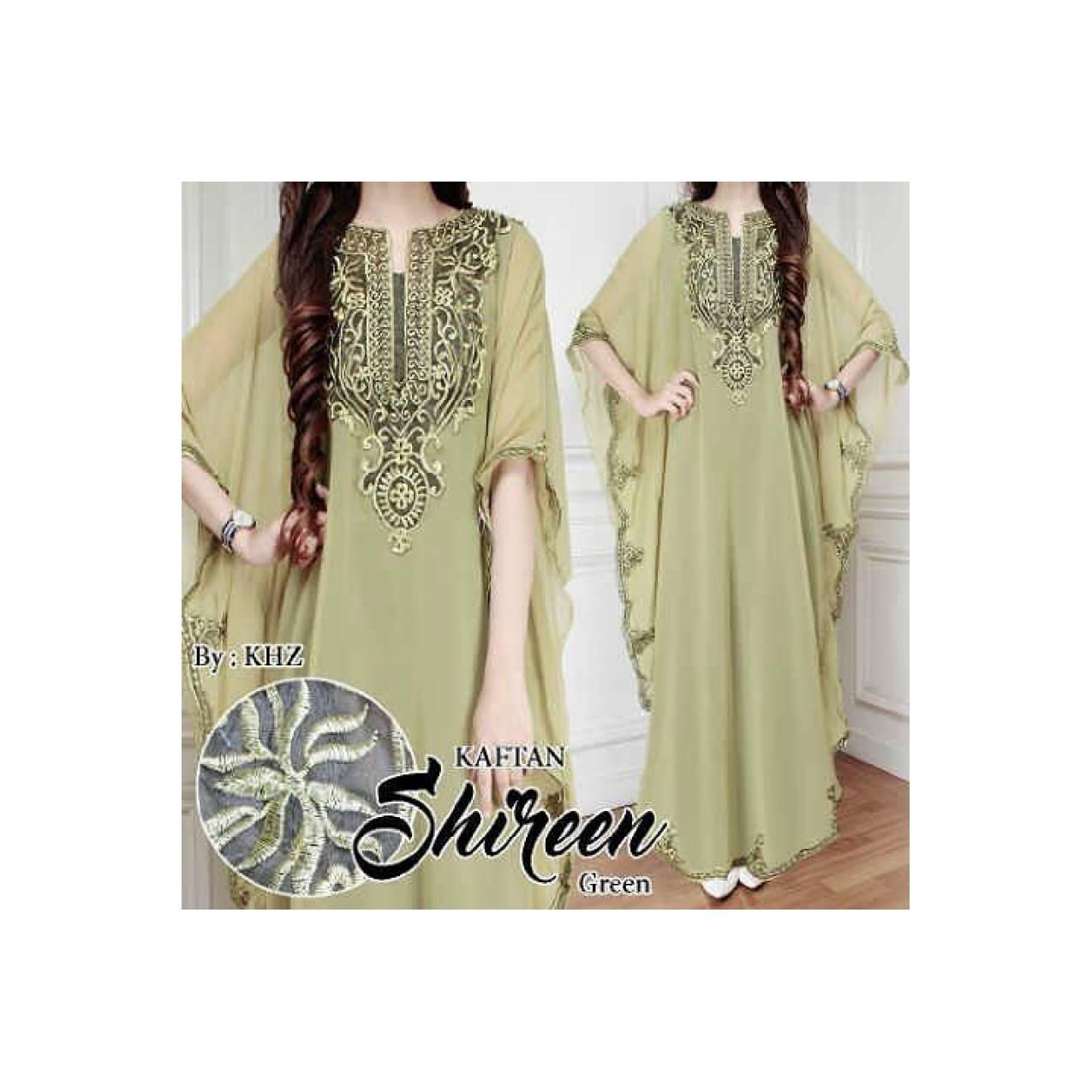 kaftan shiren green