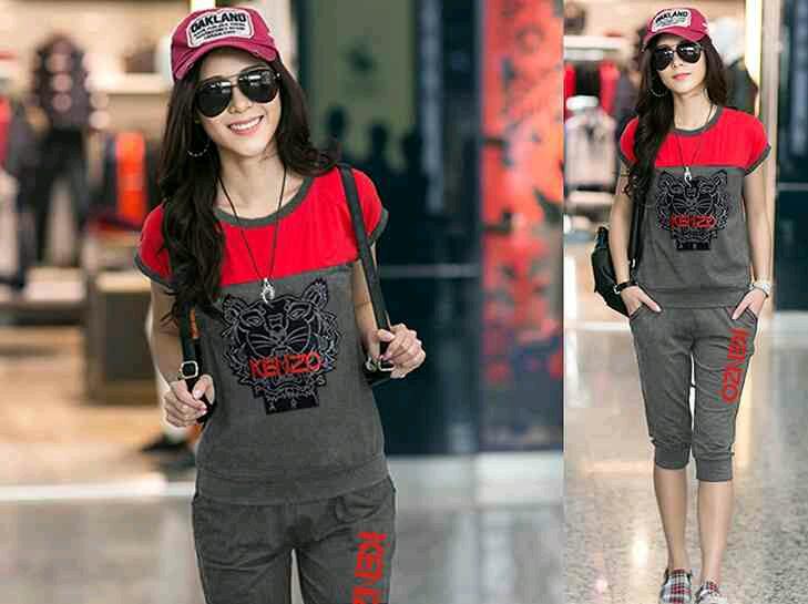 Queenshop Stelan Kenzo / Set Wanita / Setelan Wanita Queenshop Stelan Kenzo / Set Wanita / Setelan Wanita