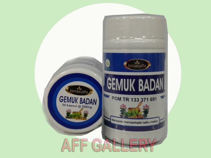 BINASYIFA Kapsul Gemuk Badan | Untuk Menggemukan Badan | Gemuk Badan