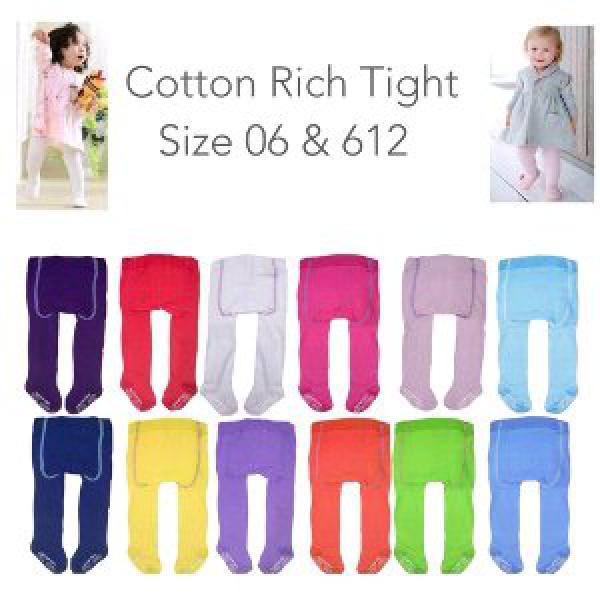 Cotton Rich Legging bayi polos warna celana panjang tutup kaki bayi import