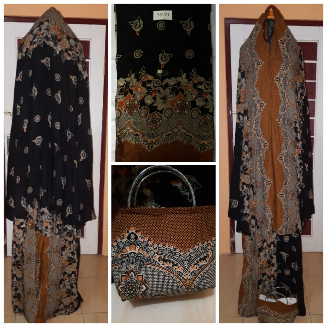 Newone Shop Mukena Katun Bali - Mukena Batik Wanita 2