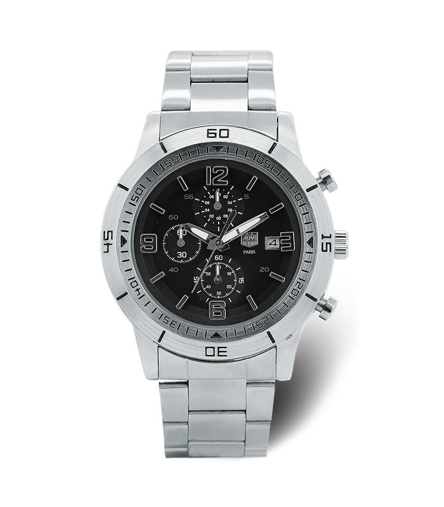 Alive Jam Tangan Pria Berlin Silver-Gal414S3