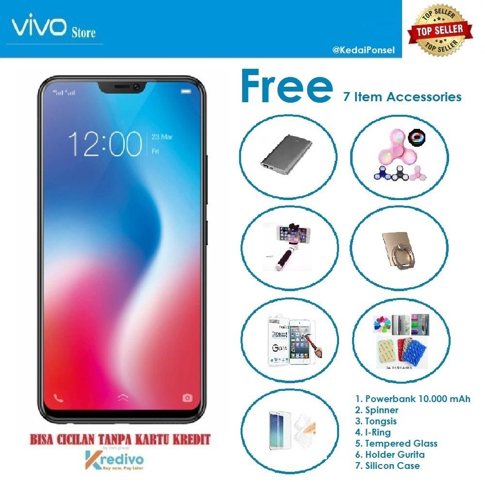 VIVO V9 [4/64GB] + Free 7 Item Accessories