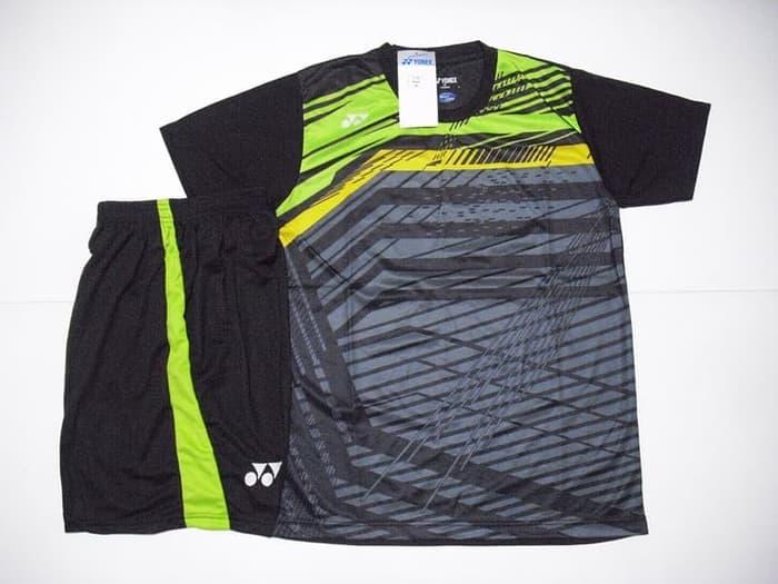 Setelan BADMINTON / BULUTANGKIS Yonex Y.23 (Black Volt)