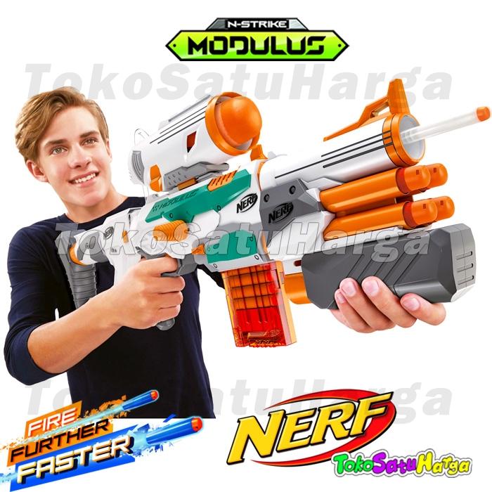 TSH Nerf N-Strike MODULUS Tri-Strike Original Hasbro Tri Strike Pistol