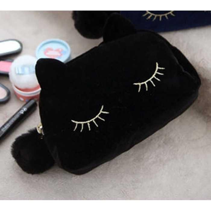 tas tangan mata kucing lucu / cute kitty bag clutch purse BTA020