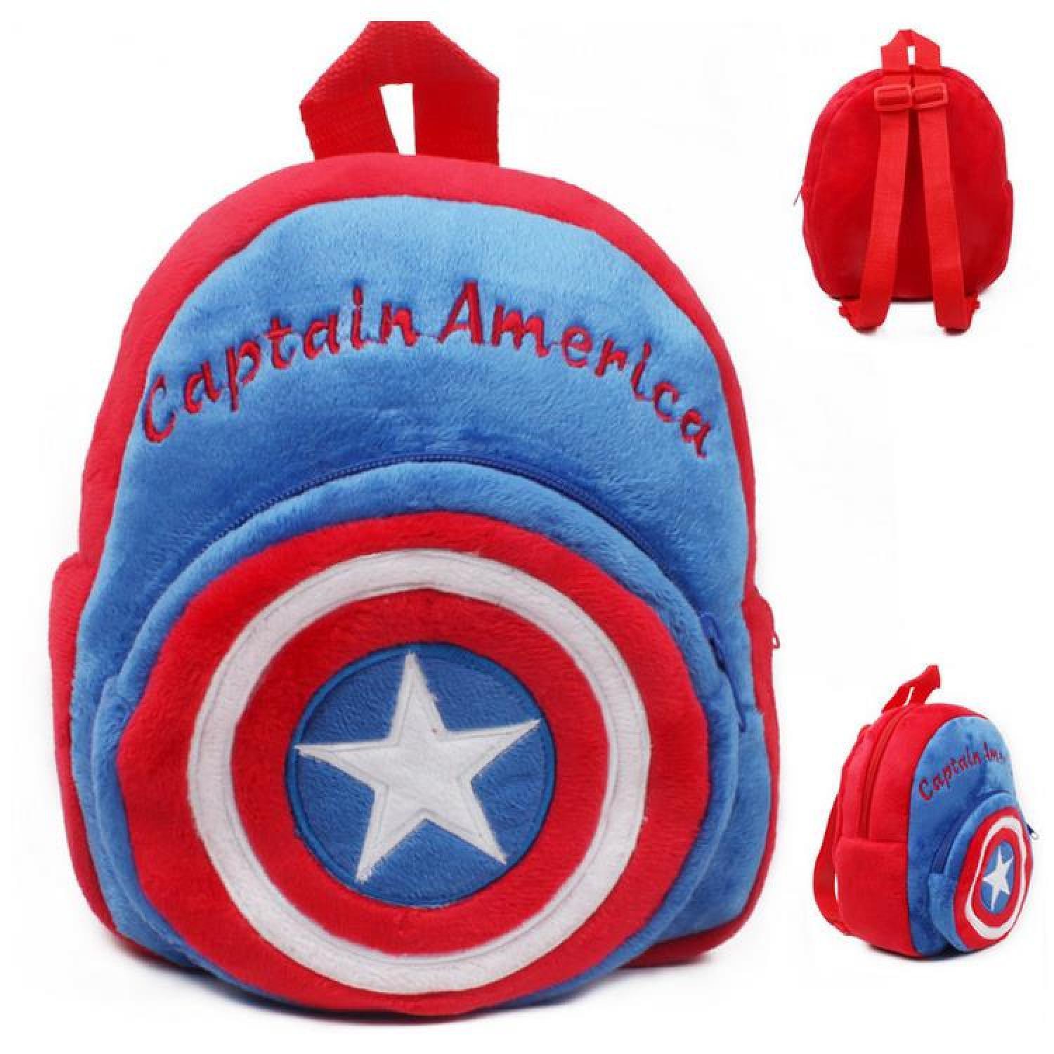 Tas pria selempang/Tas pria import/Tas pria ransel/Tas pria laptop/Tas pria eiger/Tas pria distro/Tas pria keren/Tas pria kecil/Tas pria murah Tas Sekolah Anak Karakter Kartun Captain America