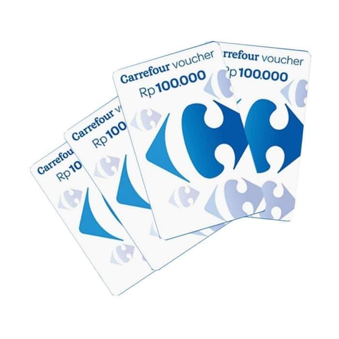 Promo: Voucher Carefour 100.000 - ready stock