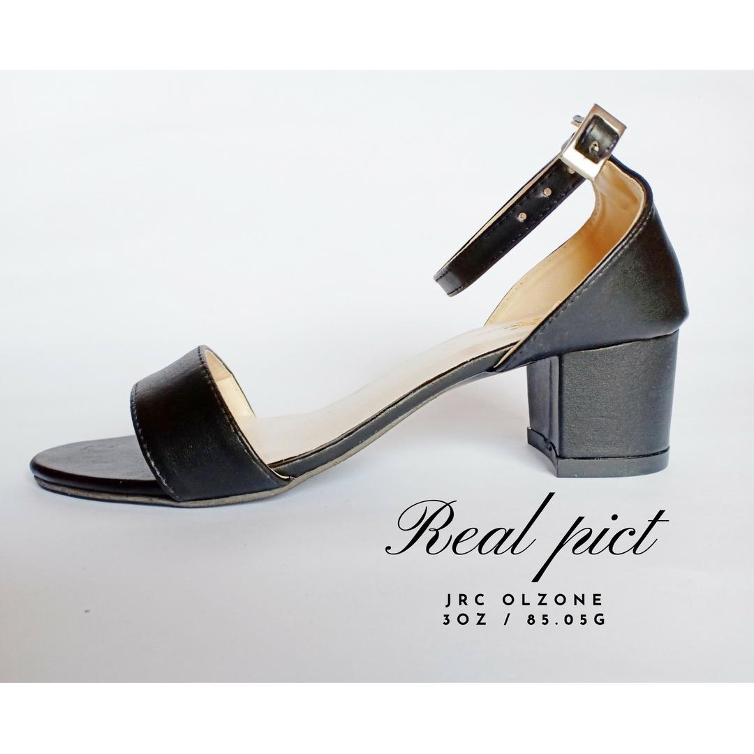 JRC PROMO!!!sepatu wanita hak tahu higheels hitam dan krem